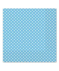 IHR Schonhuber Tovaglioli di Carta Little Dots Light Blue