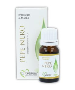 Pepe Nero Olio Essenziale Puro 10 ml – Integratore alimentare
