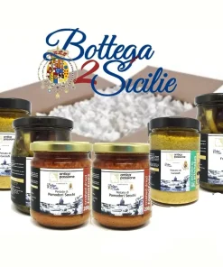 PACCO MIX da 6 Barattoli VEGANO Pacco da giù Campania felix (Friarielli, Pomodorini secchi, Carciofi)