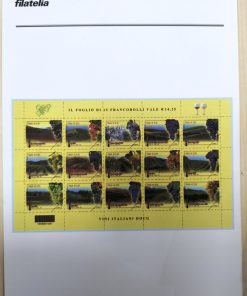 BOLLETTINO ILLUSTRATIVO ITALIA 2015 nuovo ” ECCELLENZE DEL VINO DOCG ” € 3.00