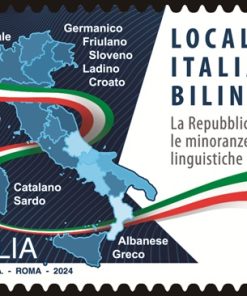 FRANCOBOLLO ITALIA 2024 MNH “LOCALITA’ ITALIANE BILINGUE ” €10,00