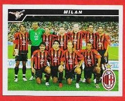 FIGURINE PANINI originale anno 2004/05  serie A MILAN Squadra n.289 € 1,00
