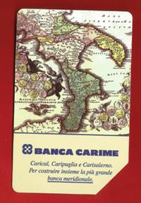 TELECOM 30.06.00 “Banca Carime” n.764 Technicard L.5.000  Usata  €1.20