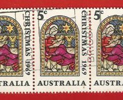 AUSTRALIA 1969 YT 392 Quartina – Quatrain € 0.99 Used