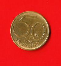 Austria 1965  50 Groschen  Wcc KM2885  € 0.99 circulated