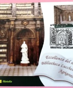CARTOLINA FILATELICA ITALIA 2015 NUOVA ” BIBLIOTECA LUCCHESIANA – Agrigento” € 3.00