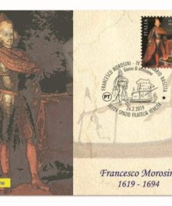 CARTOLINA FILATELICA ITALIA 2019 NUOVA “FRANCESCO MOROSINI ” €3,50