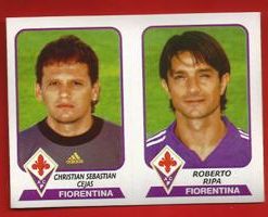 FIGURINE PANINI originale Campionato 2003-04 Fiorentina n.502 Cejas-Ripa  € 1,00