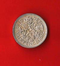 GRAN BRETAGNA – UNITED KINGDOM 1962  6 Pence Km903 €1.20 Circulated