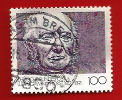 GERMANIA – BRD FEDERAL REPUBBLIC of GERMANY 1991 YT 1342 Used € 0,25