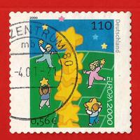 GERMANIA – BRD FEDERAL REPUBBLIC of GERMANY 2000 YT 1946 Adhesive Used  € 0.30
