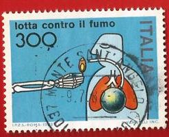 ITALIA – ITALY 1982 YT 1521 Used “Lotta contro il fumo” € 0,15