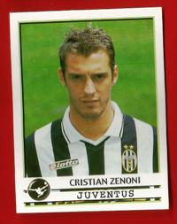 FIGURINE PANINI originale anno 2001-02 serie A  JUVENTUS   n.150  C. Zenoni   € 1,00