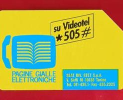 SIP ” Pagine Gialle Elettroniche ” Golden n.139  scad. 30.06.93 L.5.000 Mantegazza  Usata €1.50
