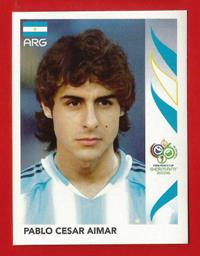 FIGURINE PANINI originale  Mondiali GERMANIA 2006  n. 177 ARGENTINA P. C. Aimar €  1,00