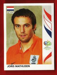 FIGURINE PANINI originale  Mondiali GERMANIA 2006  n. 231 OLANDA J. Mathijsen € 1,00