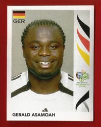 FIGURINE PANINI originale  Mondiali GERMANIA 2006  n.32 GERMANIA  G. Asamoah € 1,00