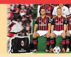 FIGURINE PANINI originale anno 2013/14  serie A  MILAN Squadra basso sx n.363 € 0.60