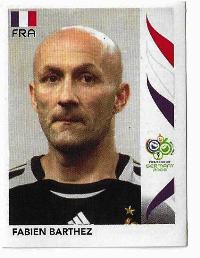 FIGURINE PANINI originale  Mondiali GERMANIA 2006  n. 456 FRANCIA F. Barthez €  1,00