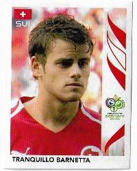FIGURINE PANINI originale  Mondiali GERMANIA 2006  n. 481 SVIZZERA T. Barnetta €  1,00