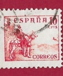 FRANCOBOLLO SPAGNA 1937 YT 579A Usato  €0,10