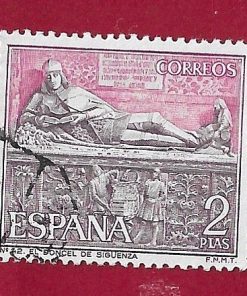 FRANCOBOLLO SPAGNA 1968 YT 1538 USATO €0.20